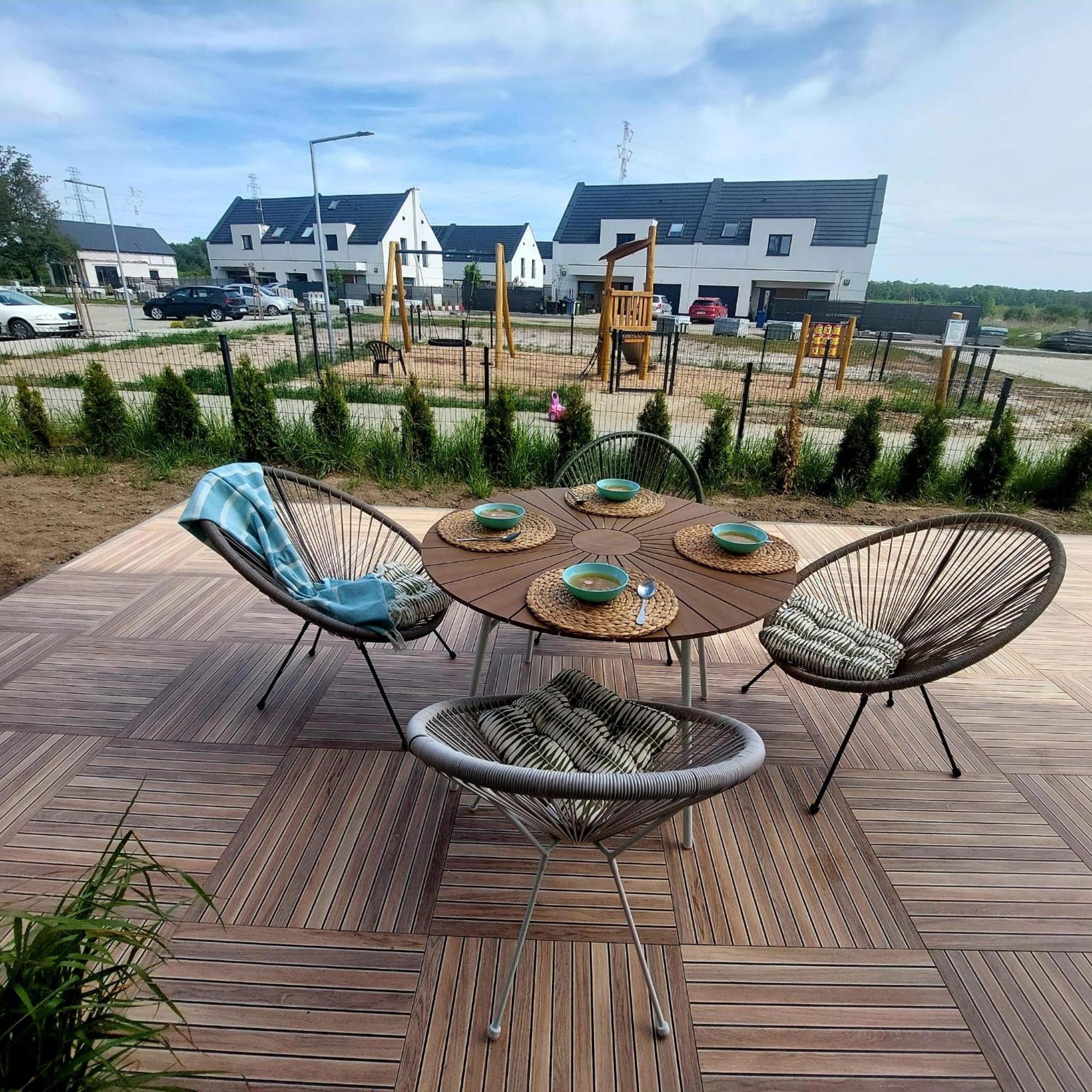 Luxury Modern New Apartment With Garden Close To Wroclaw Self Check-In 24H Siechnice Экстерьер фото
